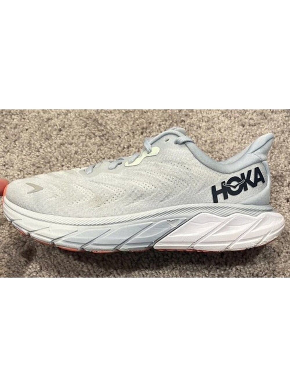 Hoka One One Women Arahi 6 1123195 PABF Blue Running Shoes Sneakers Size 6.5 D